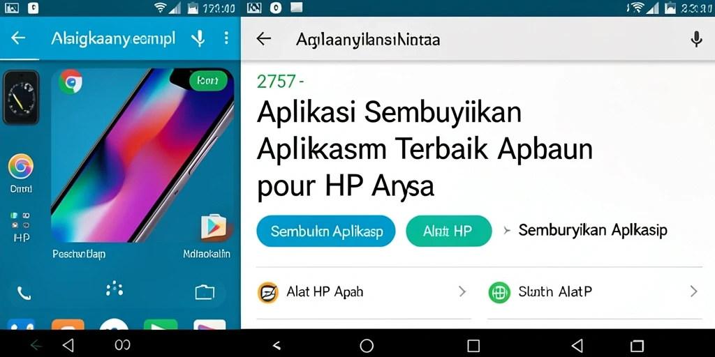 Tampilan antarmuka aplikasi Sembunyikan Aplikasi 2757 yang user-friendly.