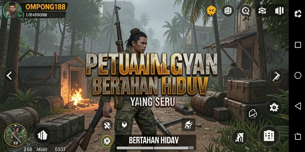 Antarmuka intuitif OMPONG188 untuk pengalaman Bertahan Hidup yang mendalam.