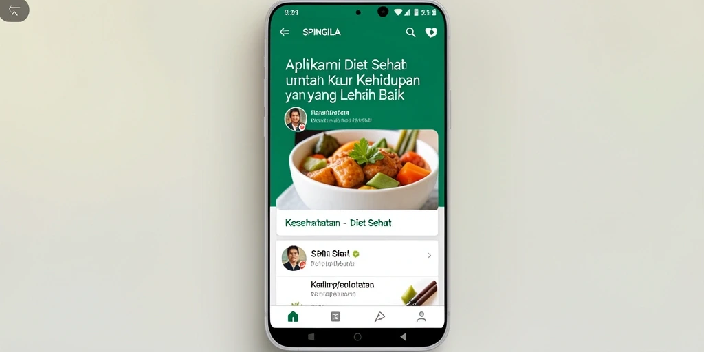 Tampilan antarmuka SPINGILA yang menarik dan fungsional.